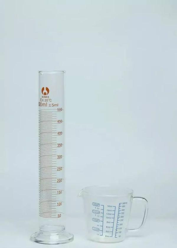 这就结束了?并没有.我们又将量筒内100cc的水