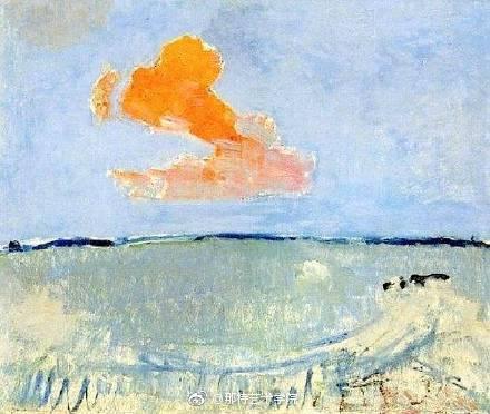 蒙德里安笔下炫目的大海