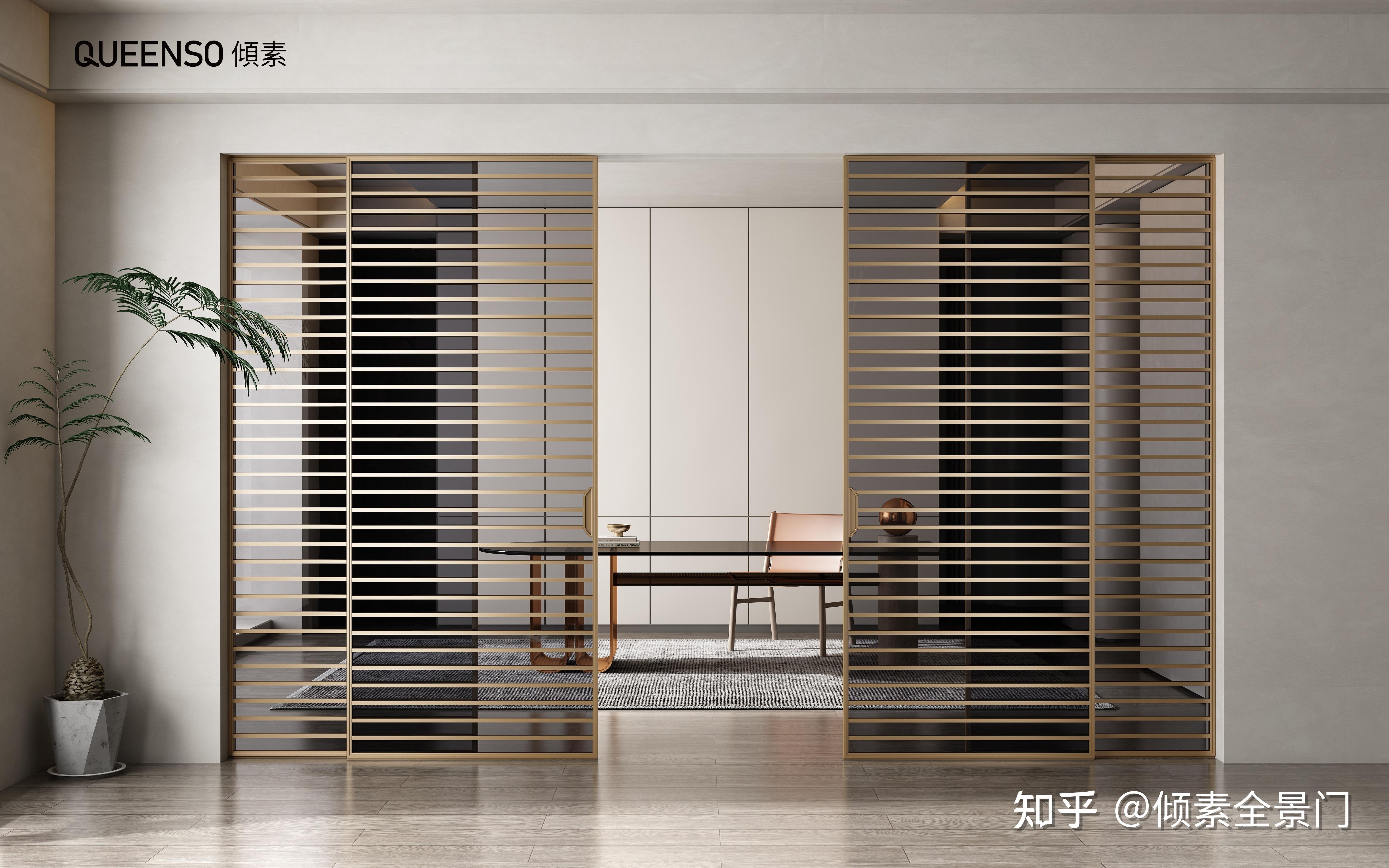 极窄格栅门在家里的完美搭配 - 知乎