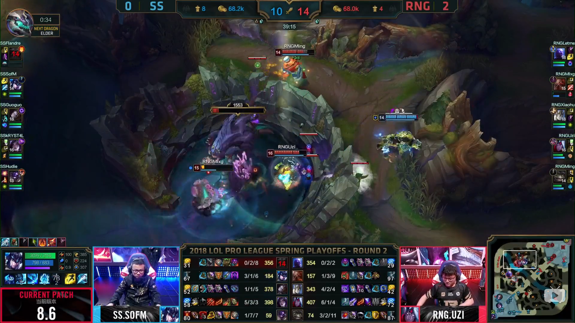 如何看待2018年4月14日 LPL 春季季后赛 RNG