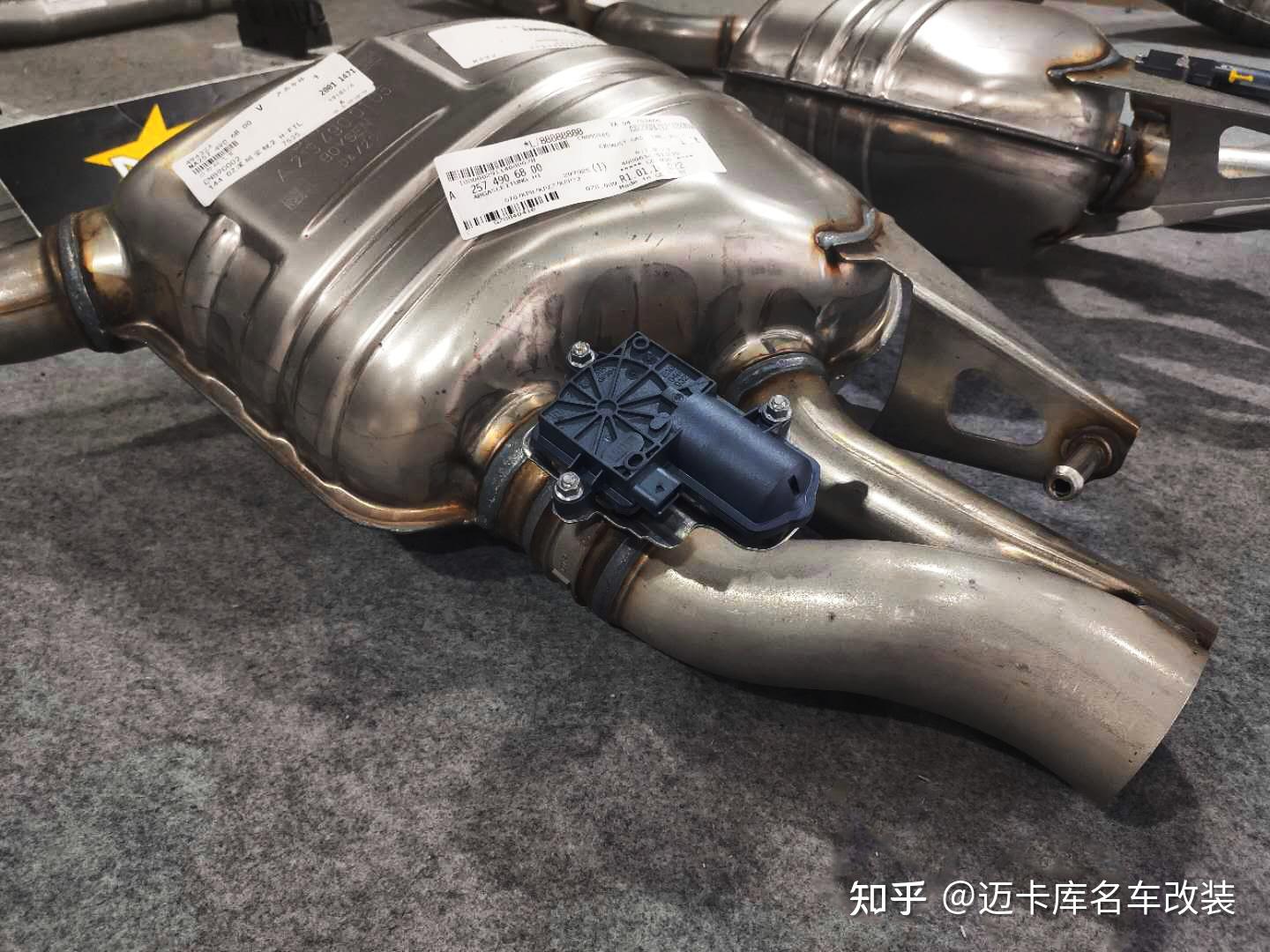 奔驰gt50改装原厂阀门运动排气不同凡响的听觉体验