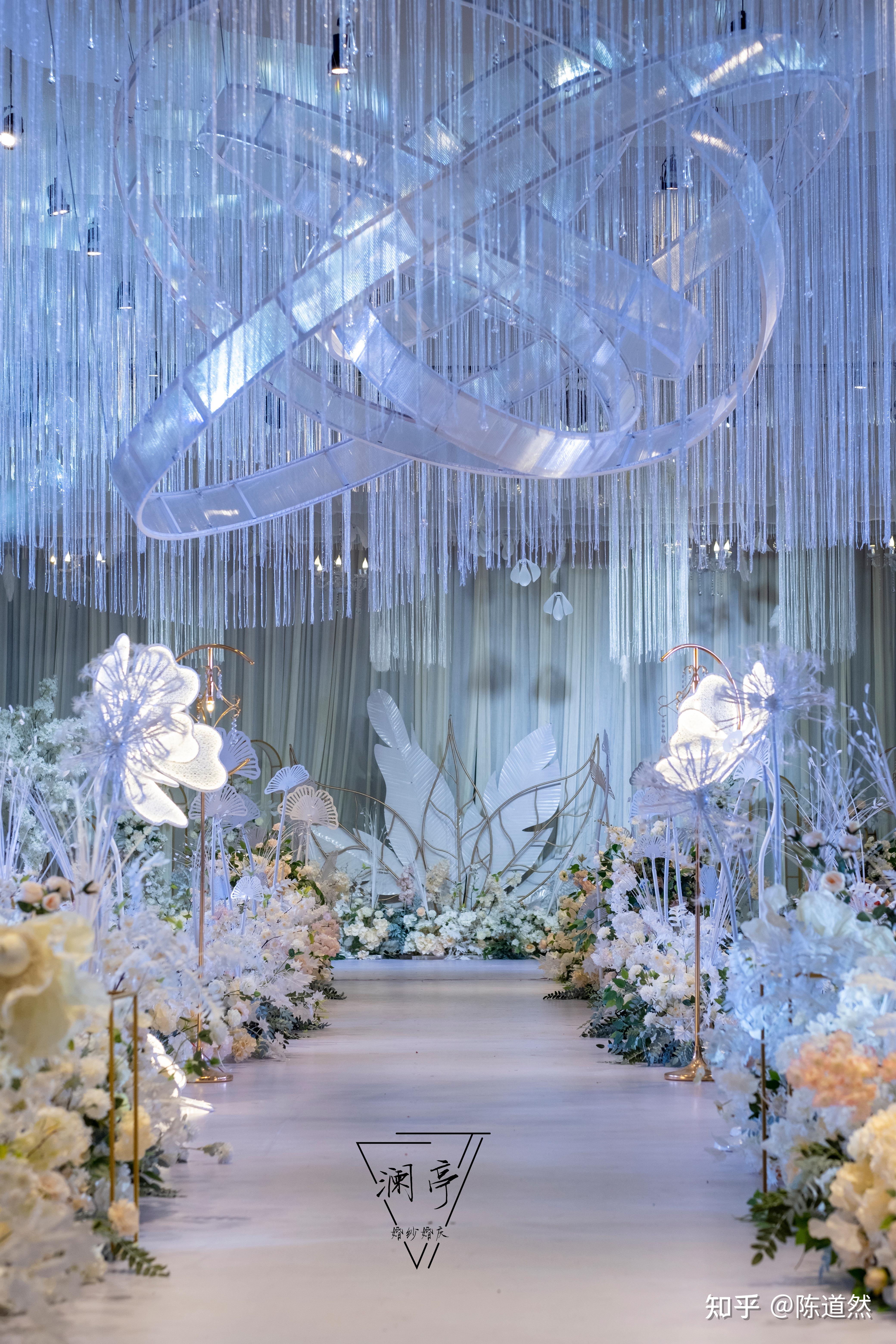 香槟色布景星空蓝造梦07如松挺拔美人如玉