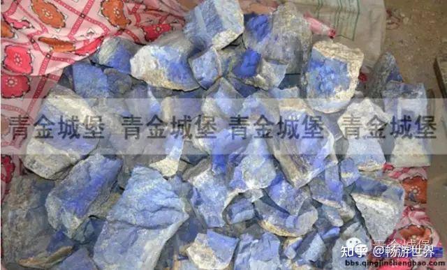 青金石原料最直观的认识 - 知乎