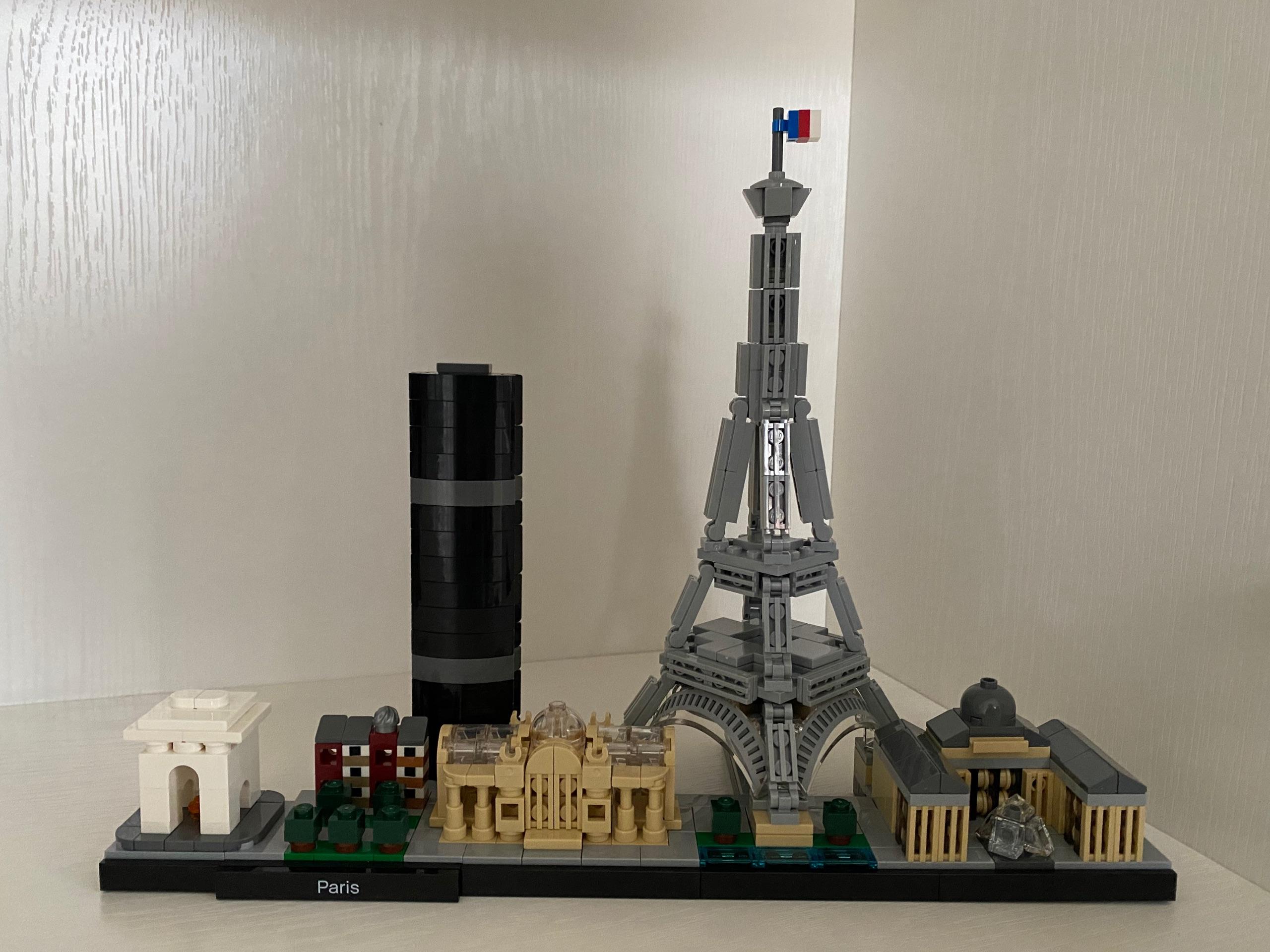 乐高lego21044建筑系列之城市天际线之巴黎全分享