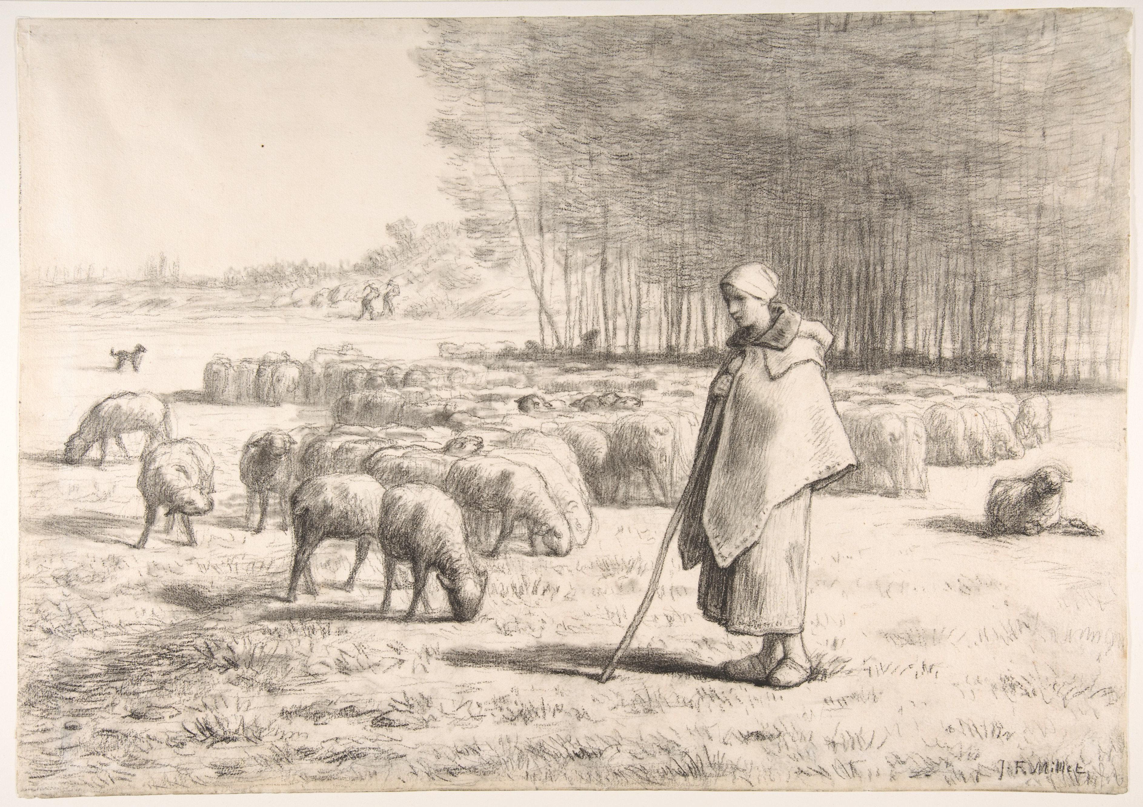 让·弗朗索瓦·米勒 Jean-Francois Millet〔1814-1875年〕,是法国近代绘画史上最受人民爱戴的画家。 - 知乎