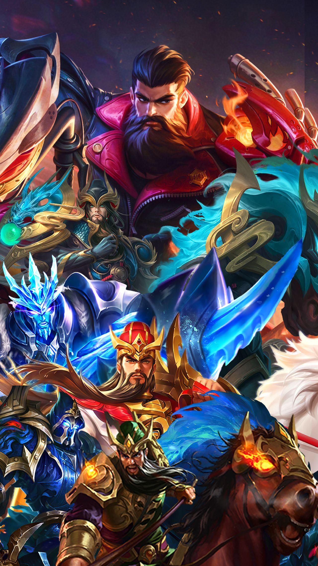 对抗路英雄皮肤组合壁纸2 - 知乎