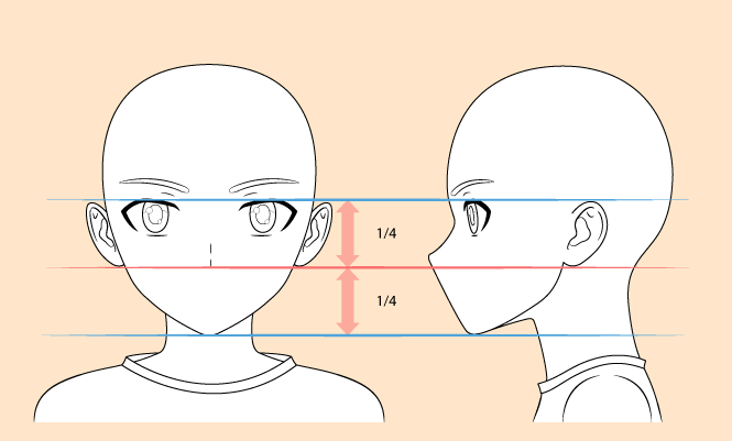 步骤4 –画男孩的鼻子