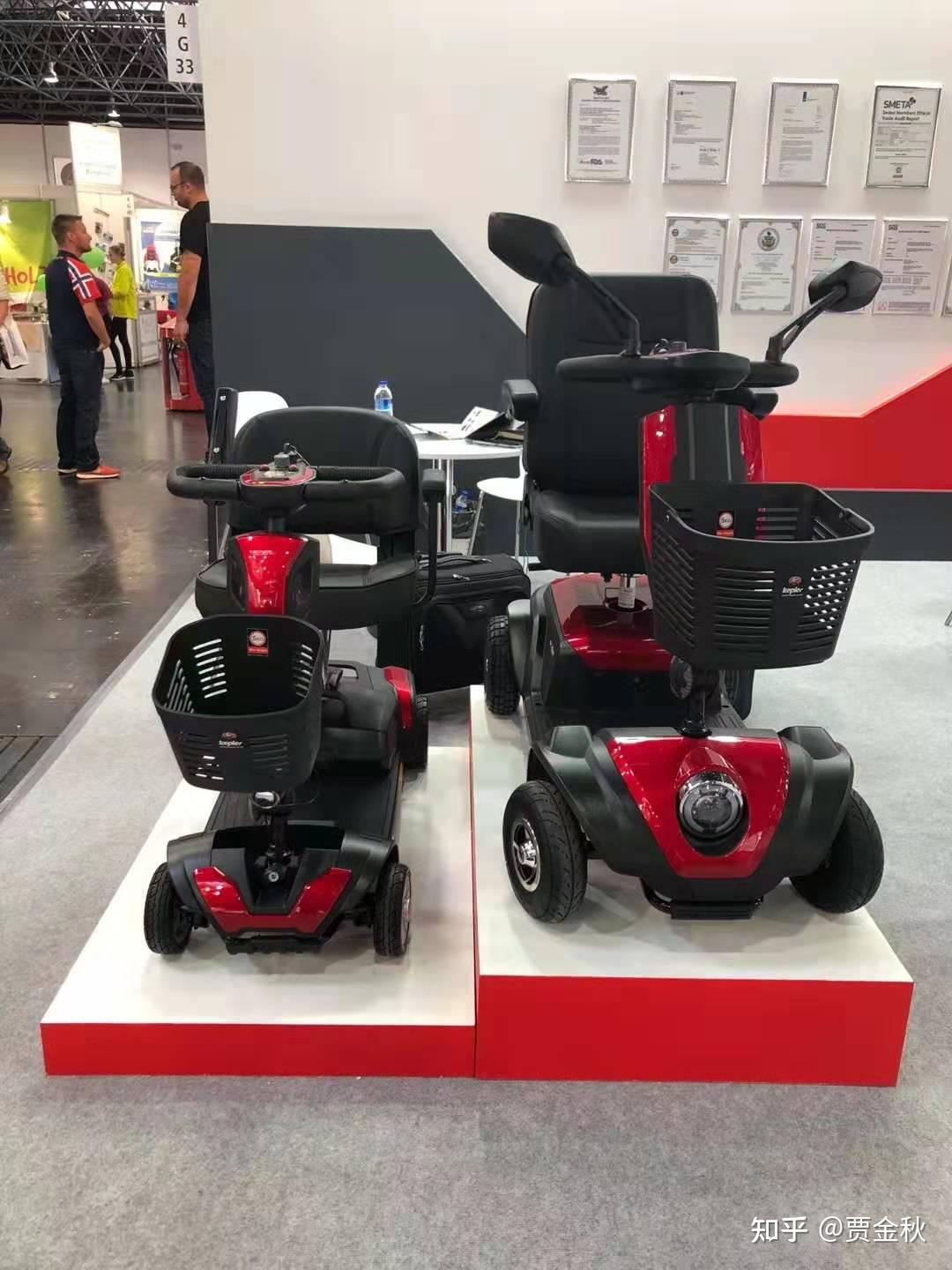 开天乐老年人代步车参加2019年德国杜塞尔多夫康复展