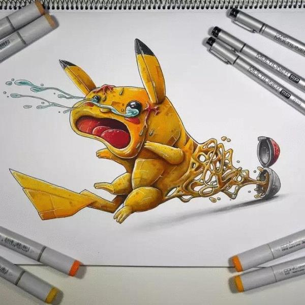 tinovalentin法国设计师马克笔还可以这样玩