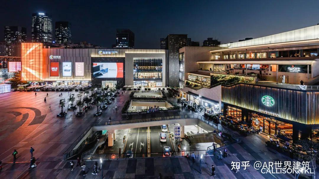 深圳南山区海岸城购物中心升级改造