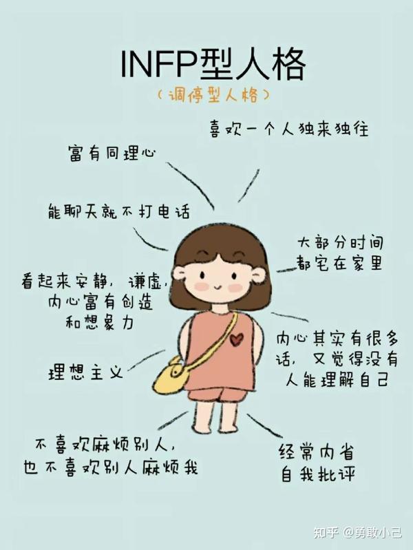 Infp型人格解析 知乎