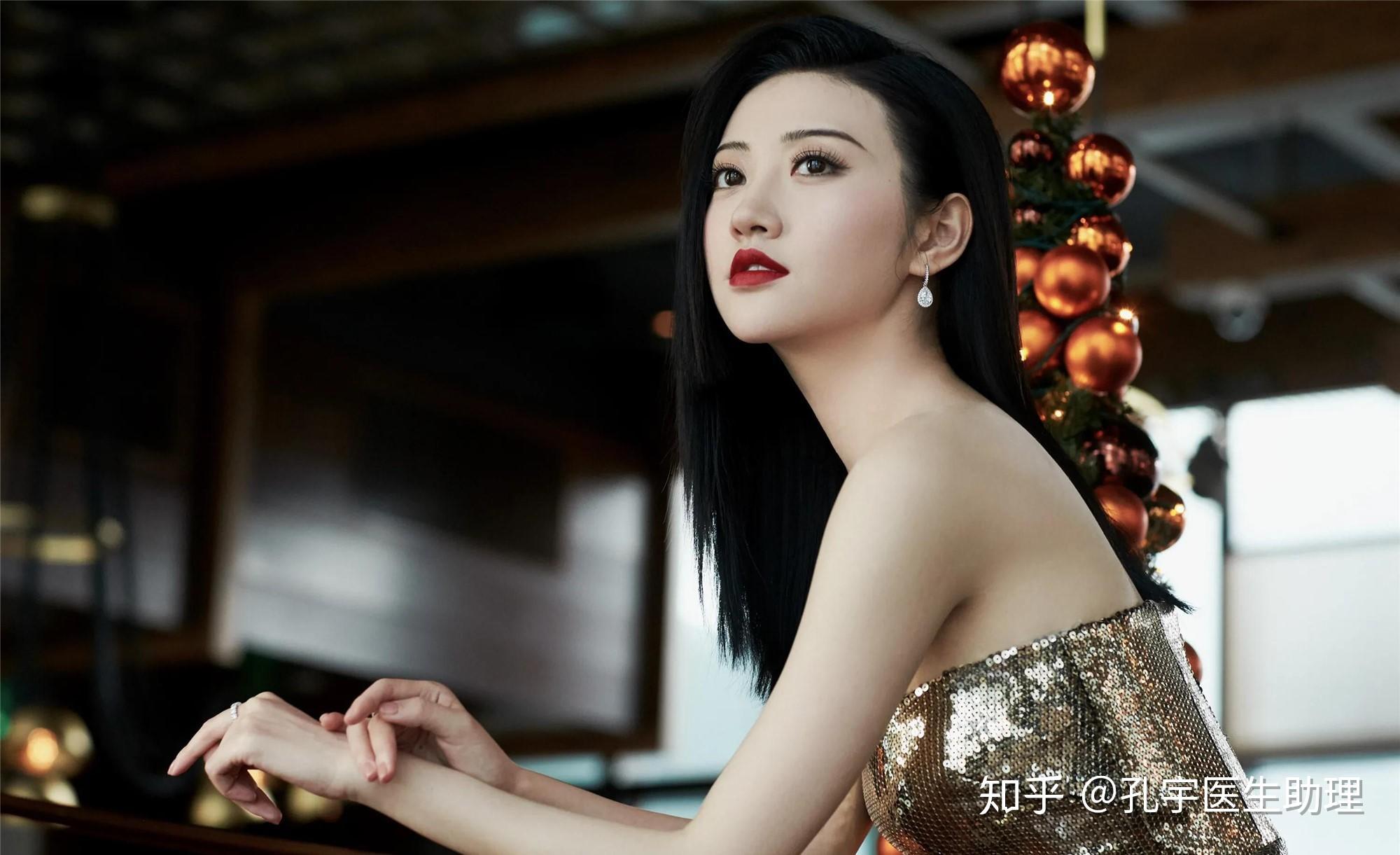 平扇型双眼皮典型代表:孙俪