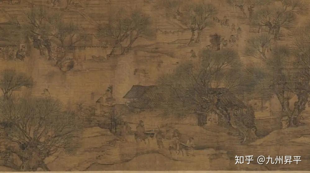 清明上河图汴京郊外春光好