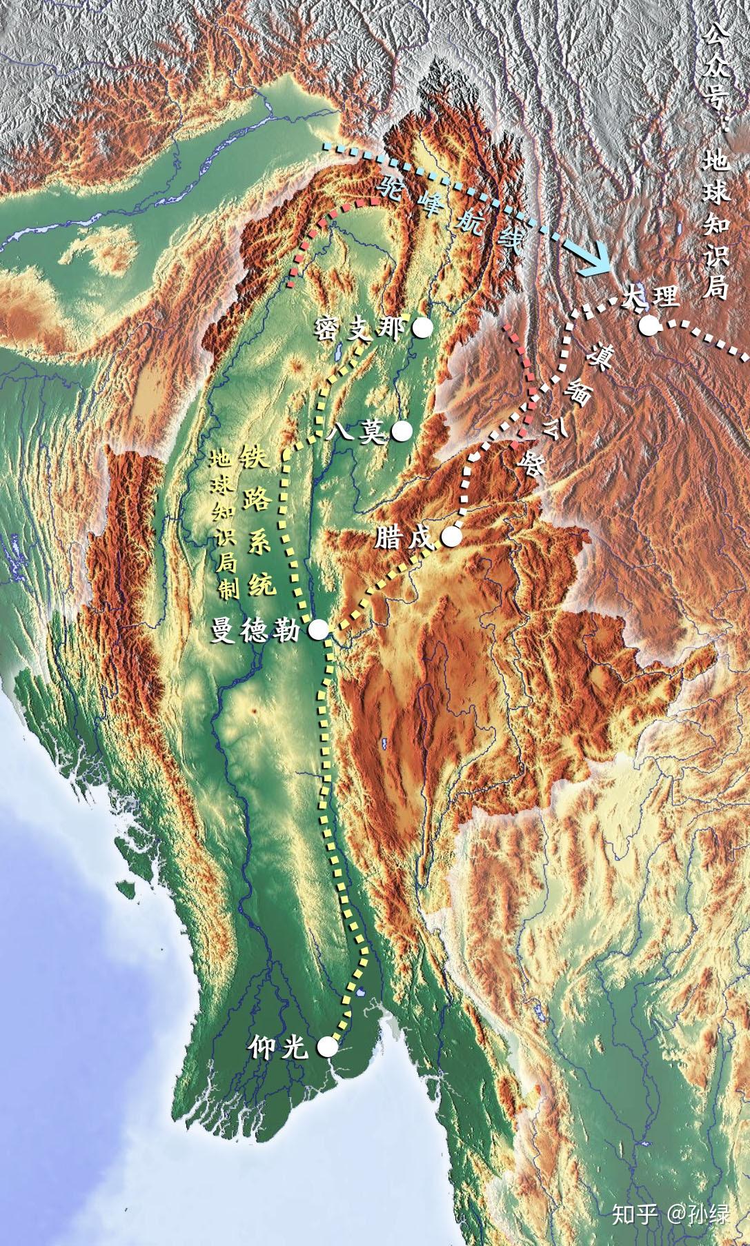 从正面攻击日军,另一部分则由卫立煌将军率领,从萨尔温江河谷向西推进