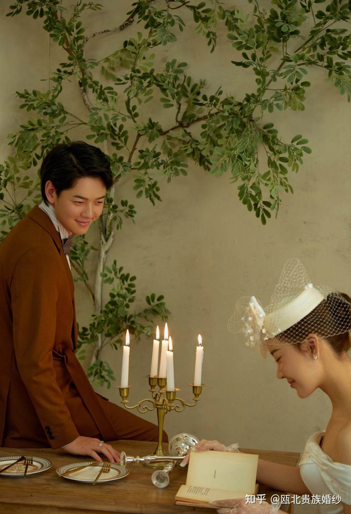 我的法式复古风婚纱照78将岁月写成一本书