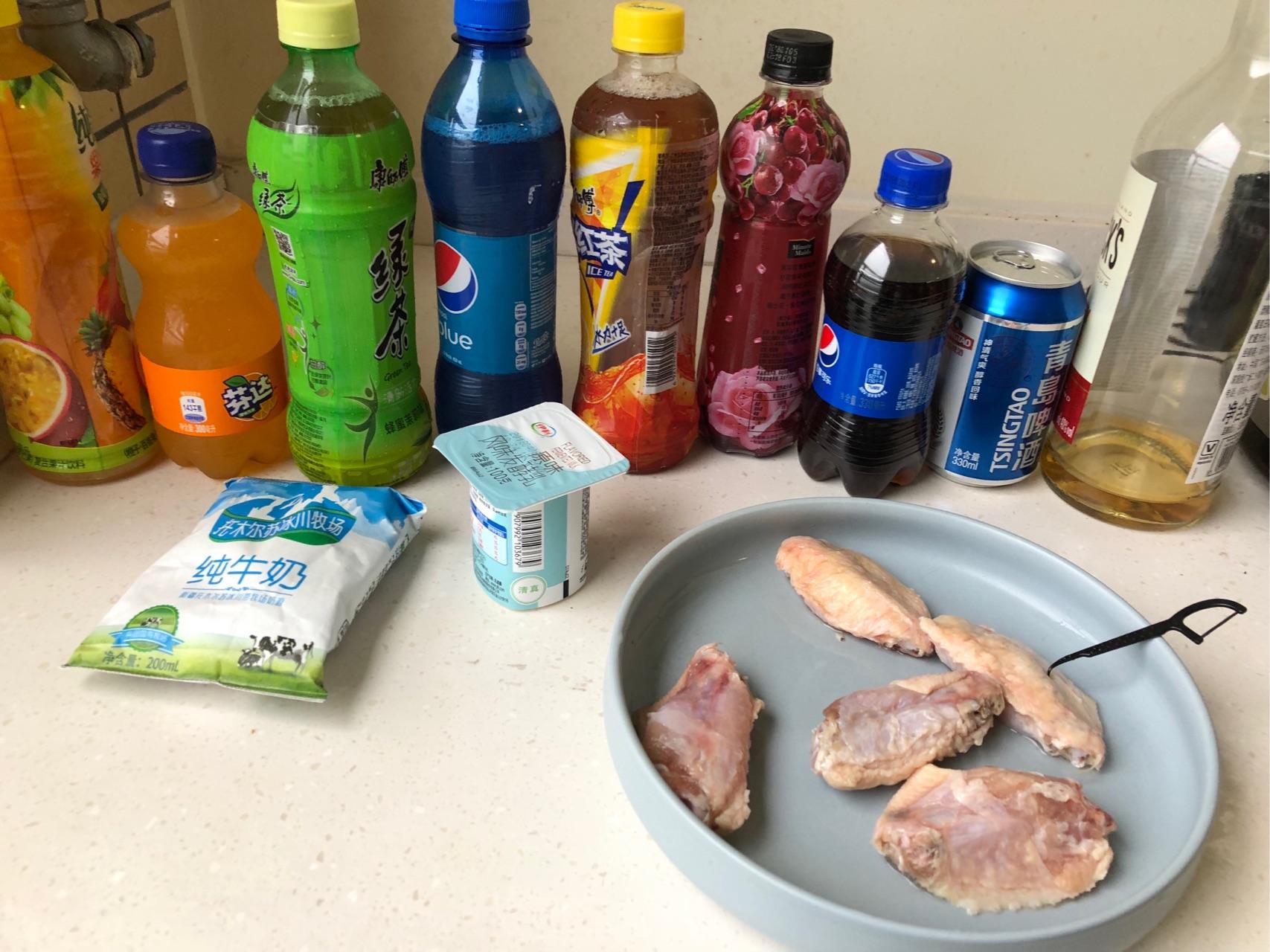 用蓝色可乐做鸡翅是种什么样的体验?