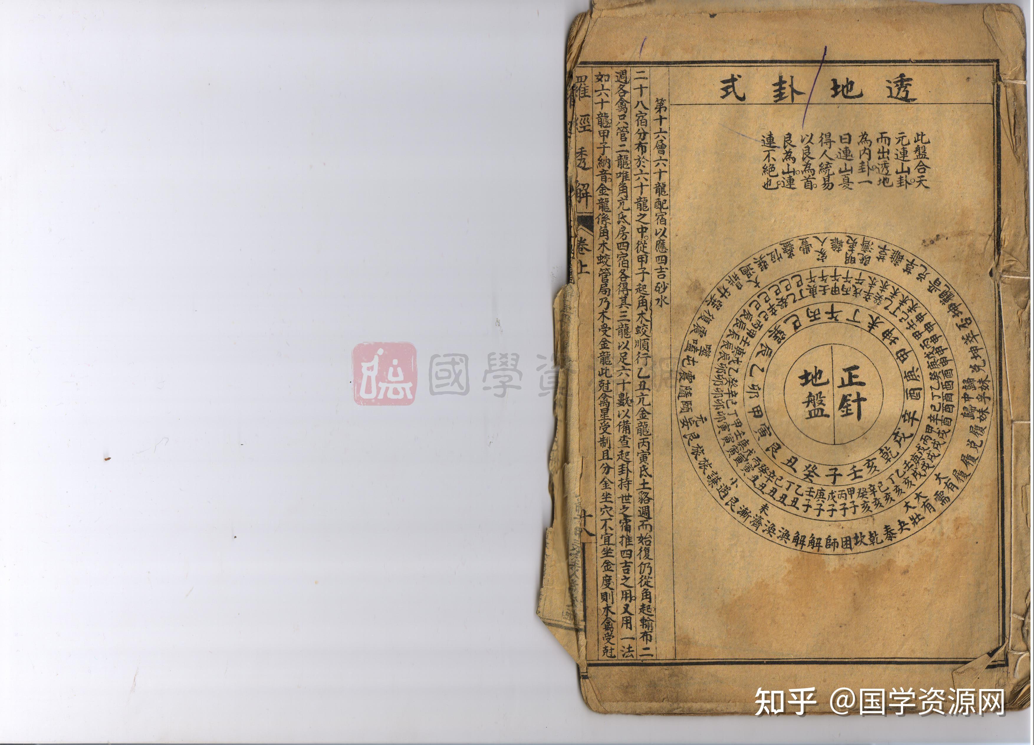 《罗经透解》上下卷 古本 - 知乎