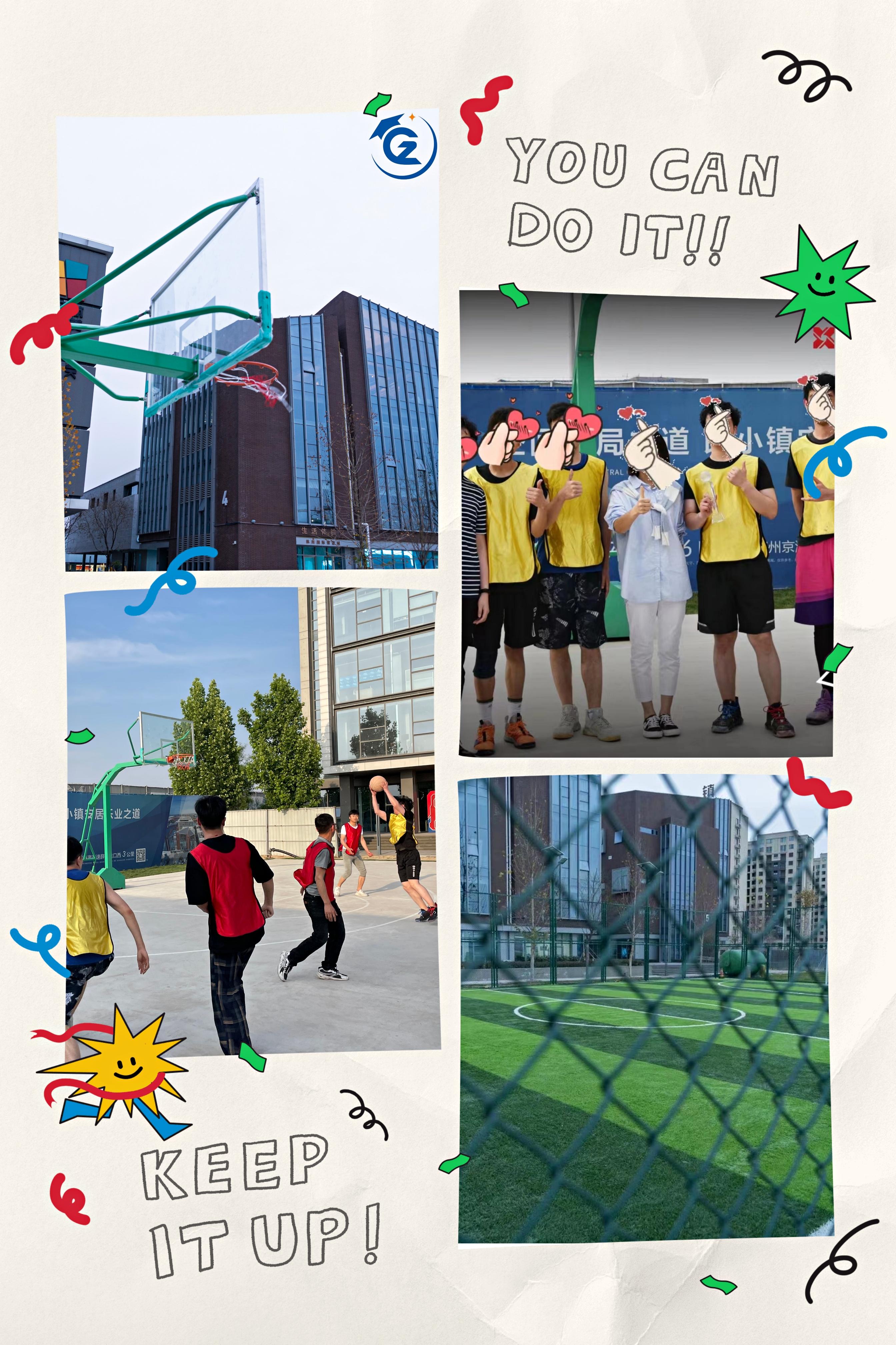 校区到地铁站有班车,节假日的出行能够让学生们充分劳逸结合.