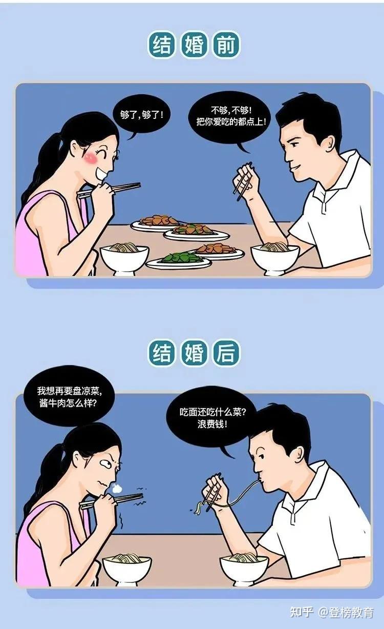 为什么男人结婚前后判若两人第一条就笑喷了哈哈哈哈