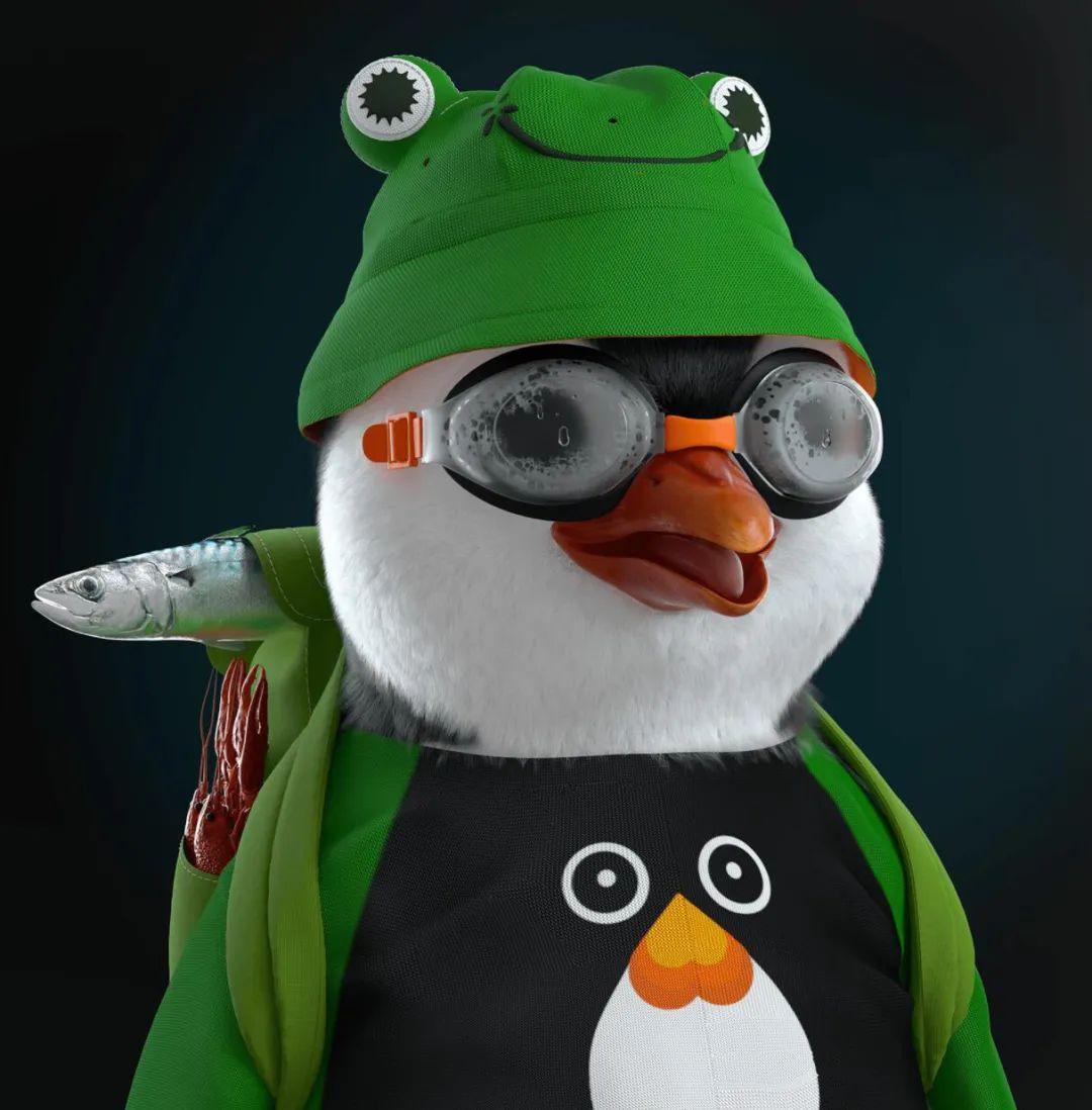 企鹅的治安警告想伸进屏幕上手撸豹纹海盗cos的挺有那味儿这片冰岛我