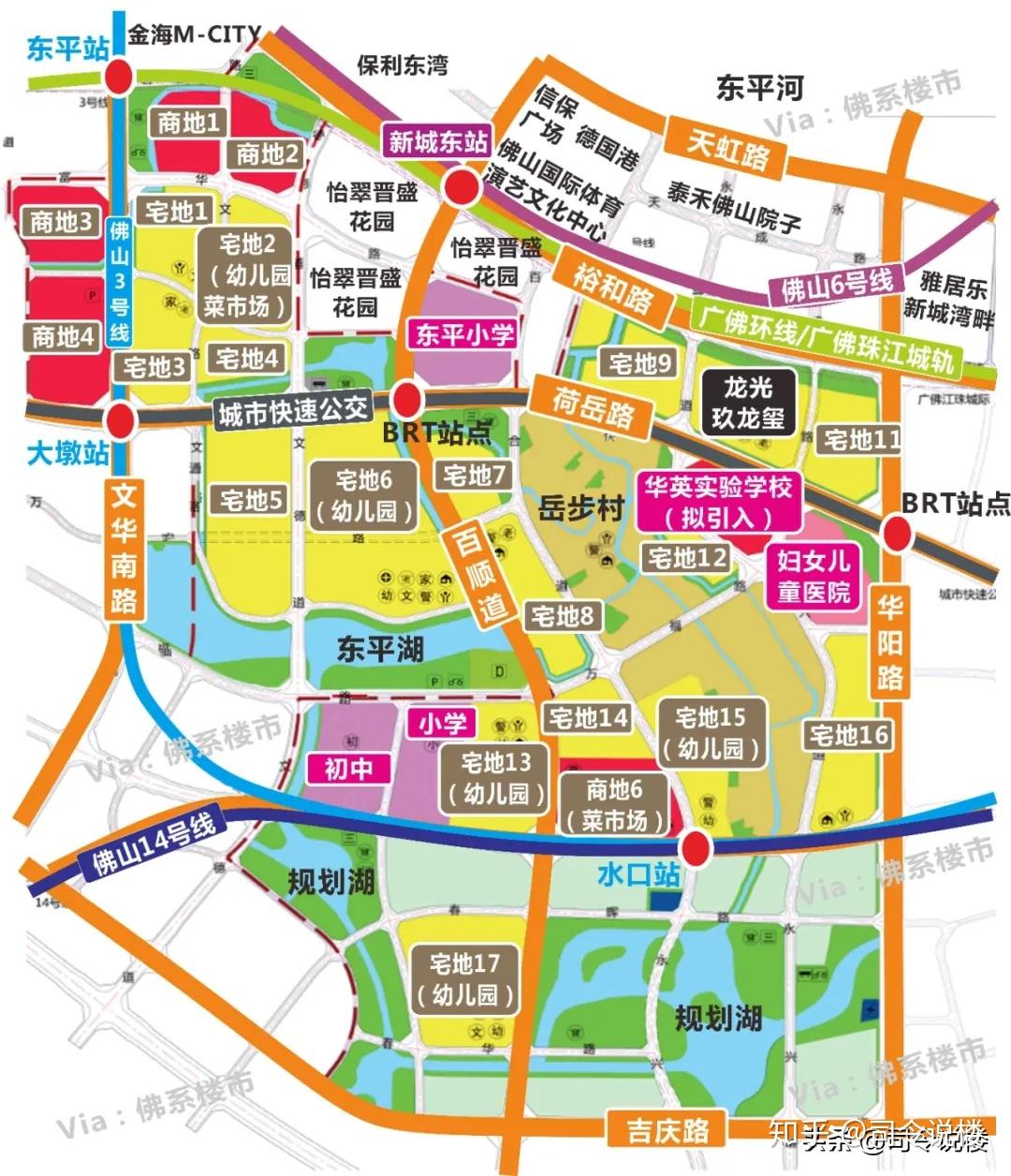 佛山桂城叠滘最新规划图片