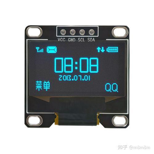 Arduino之u8g2图标库展示-使用0.96寸OLED显示屏 - 知乎