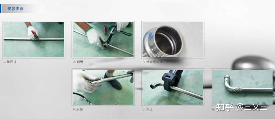 带您了解双卡压式管件连接不锈钢管道