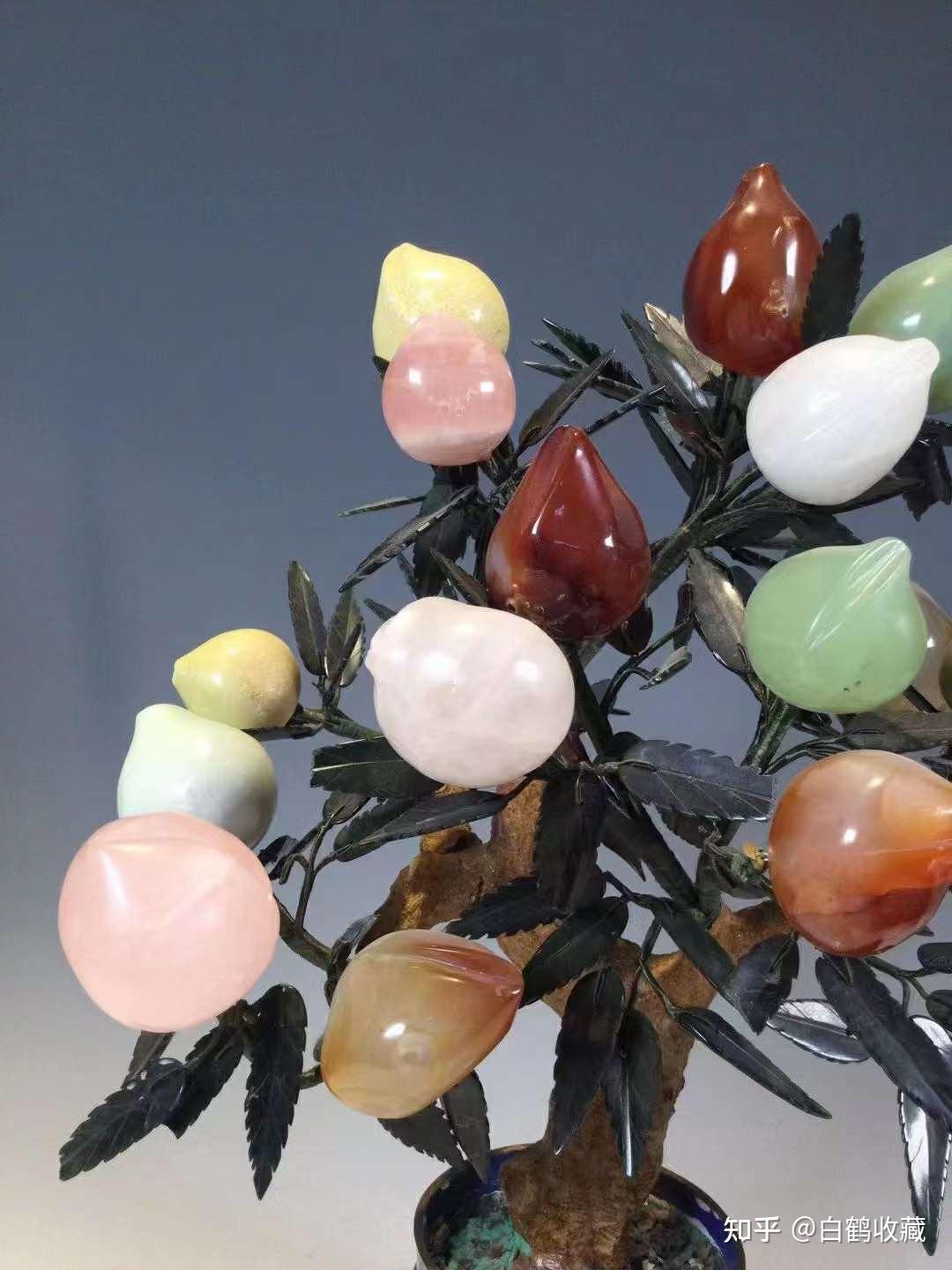 希少品 中国景泰蓝 置物 特大天然石 玉石 桃 年代物 重さ約3.5 希少品 中国景泰蓝 置物 特大天然石 玉石 桃 年代物 重さ約3.5