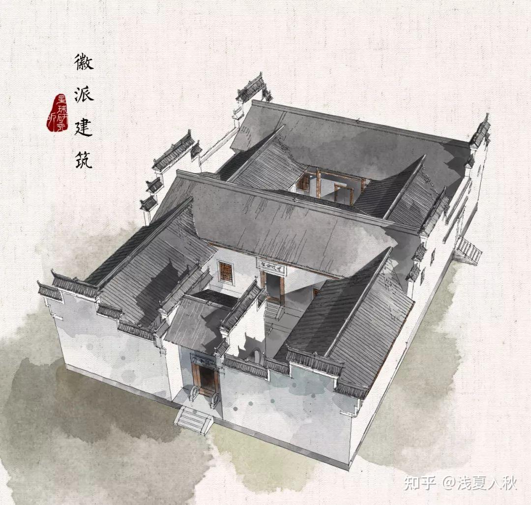 徽派建筑:山水间的古典美学 - 知乎