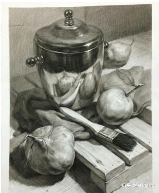 什么是素描静物的正确步骤？有哪些画法技巧？ - 知乎