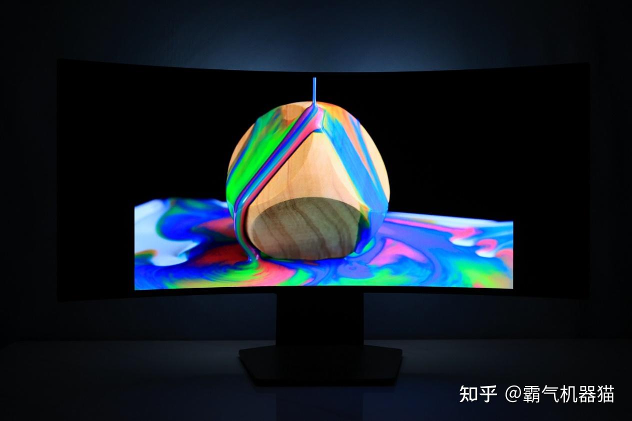 世界上最弯的显示器oled再度进化lg34gs95qe电竞显示器体验评测