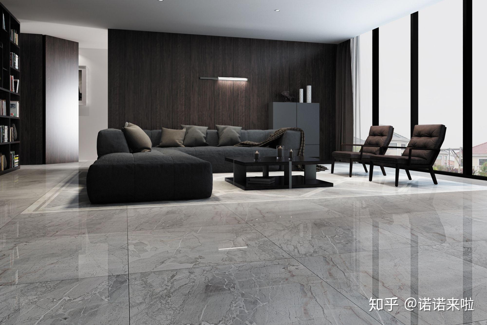 这种深灰瓷砖地板砖用什么颜色的美缝好