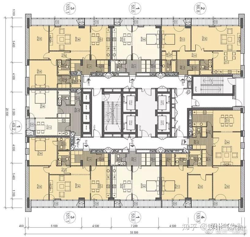 今天给大家带来的是高层建筑核心筒