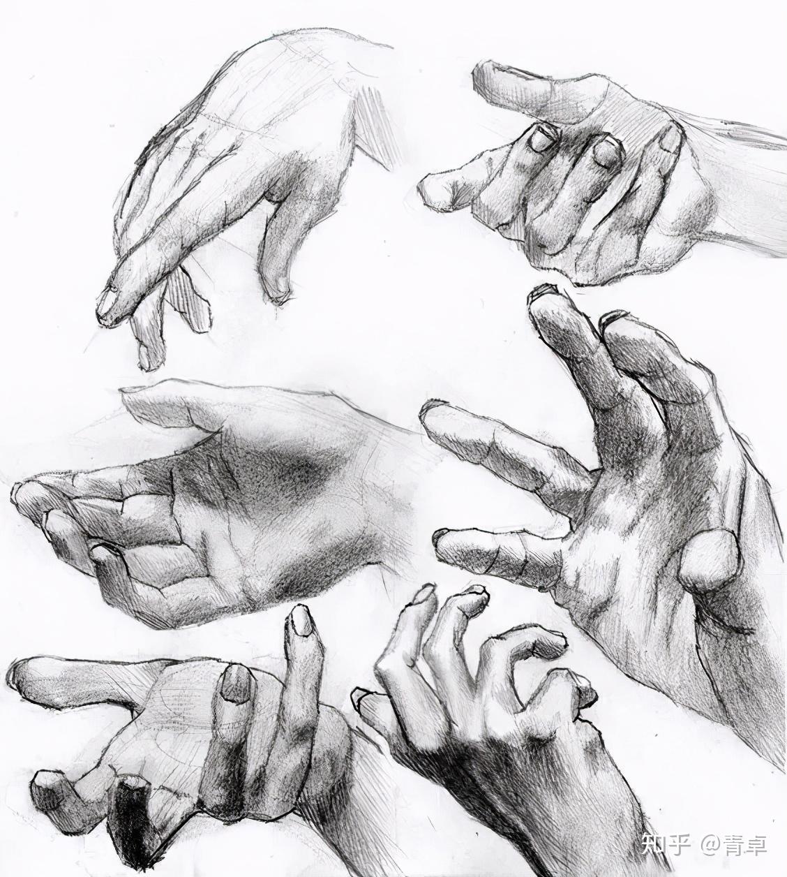 美术生请看手脚怎么画