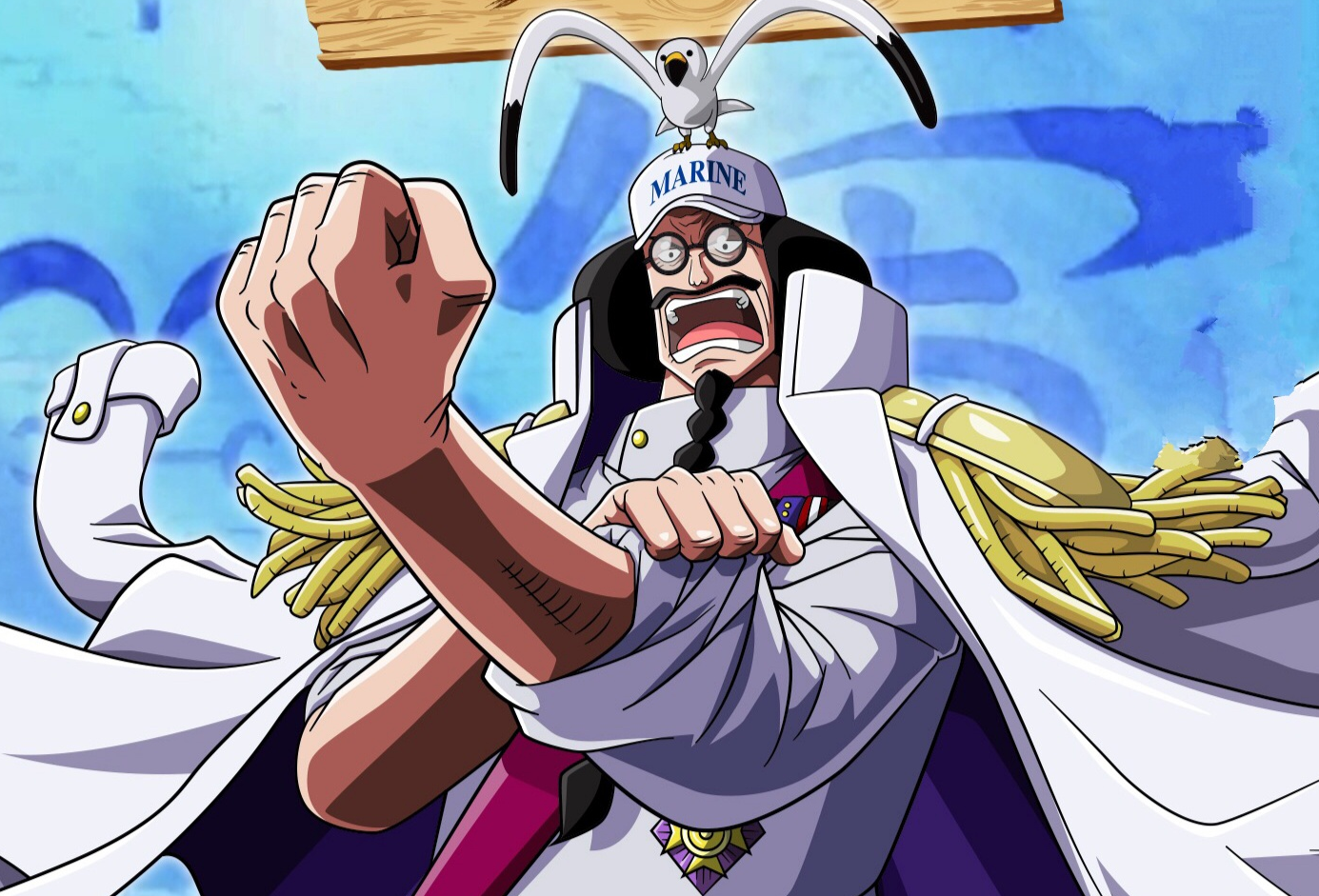 海贼王历代大将现状盘点 一人已死 还有两人不问世事 知乎