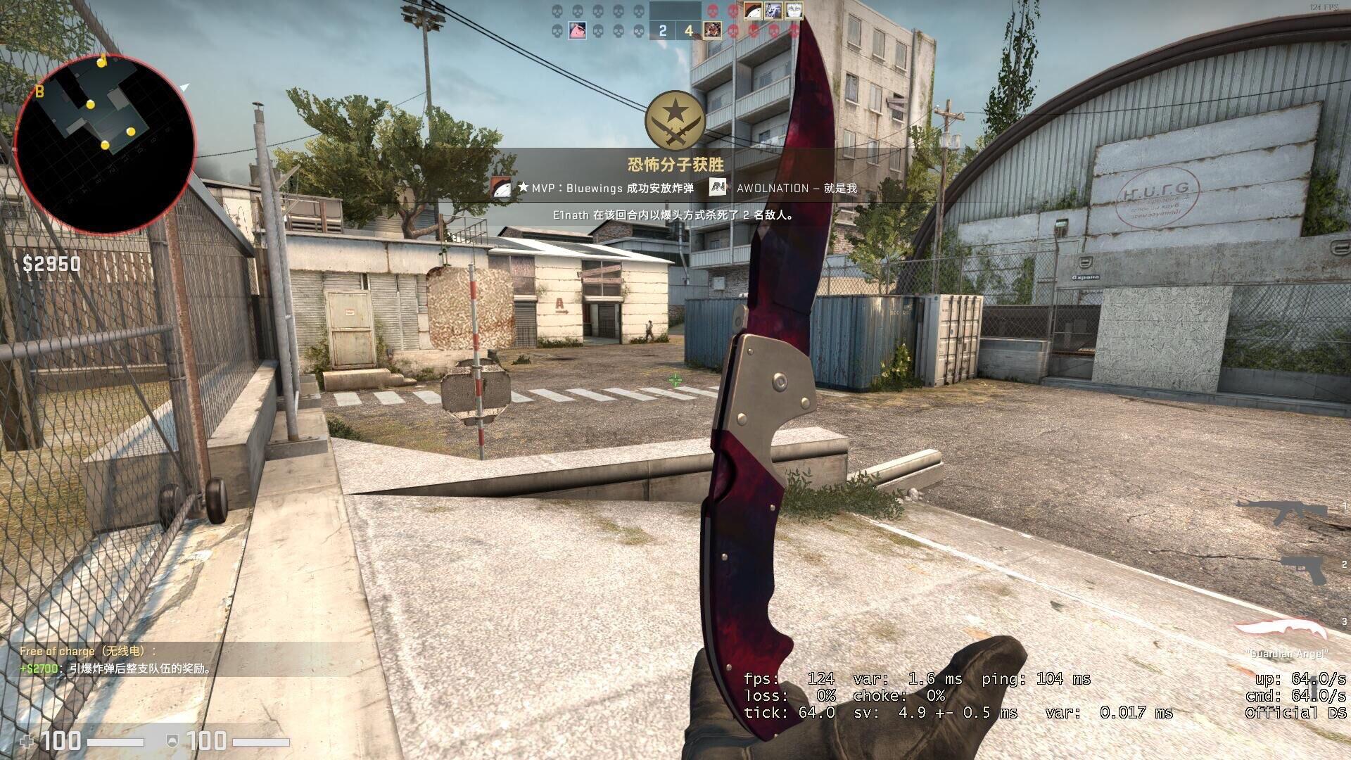 csgo里弯刀怎么样