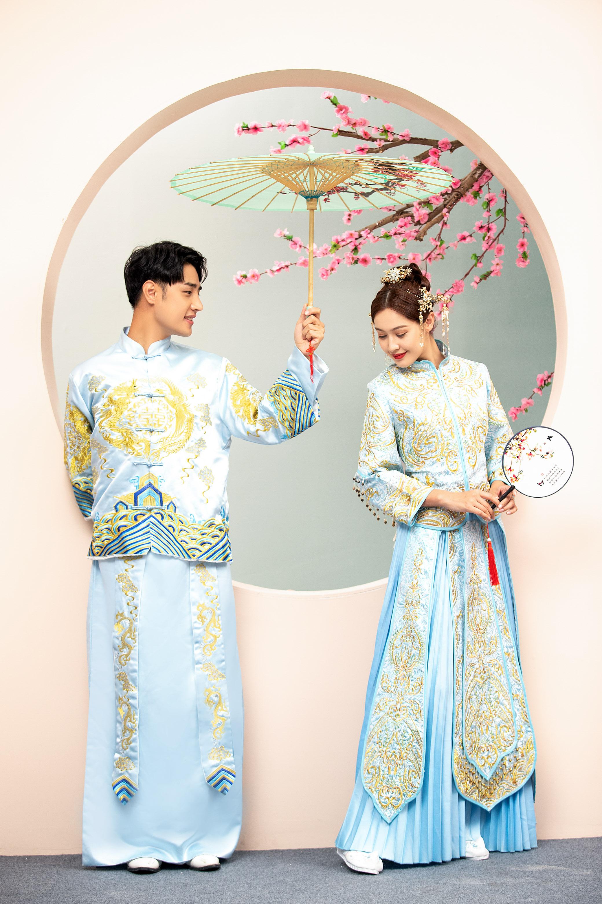 新中式婚照系列演绎国潮新风尚给你婚纱照新选择