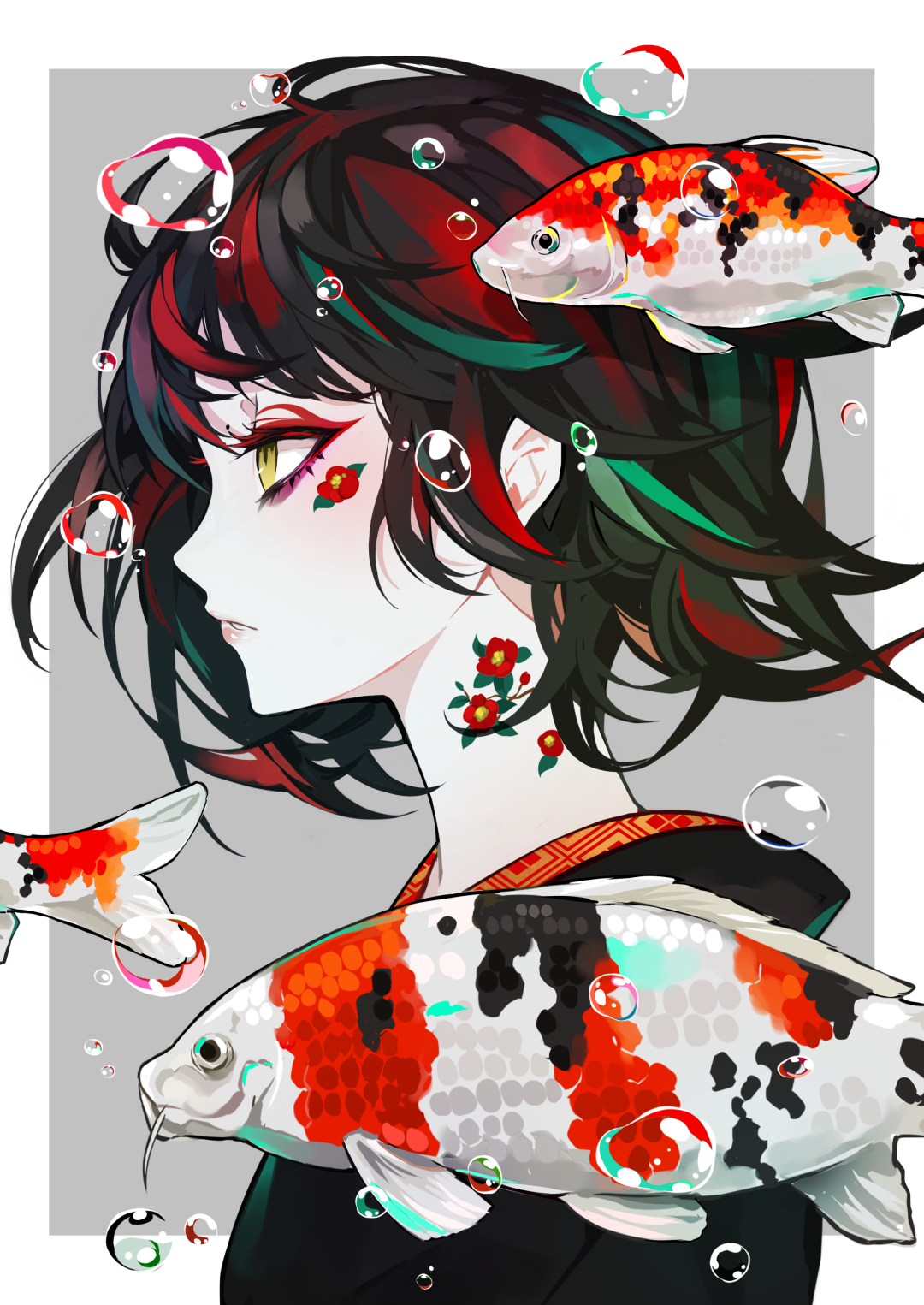 高饱和度色系画师lam第一眼爱了呀