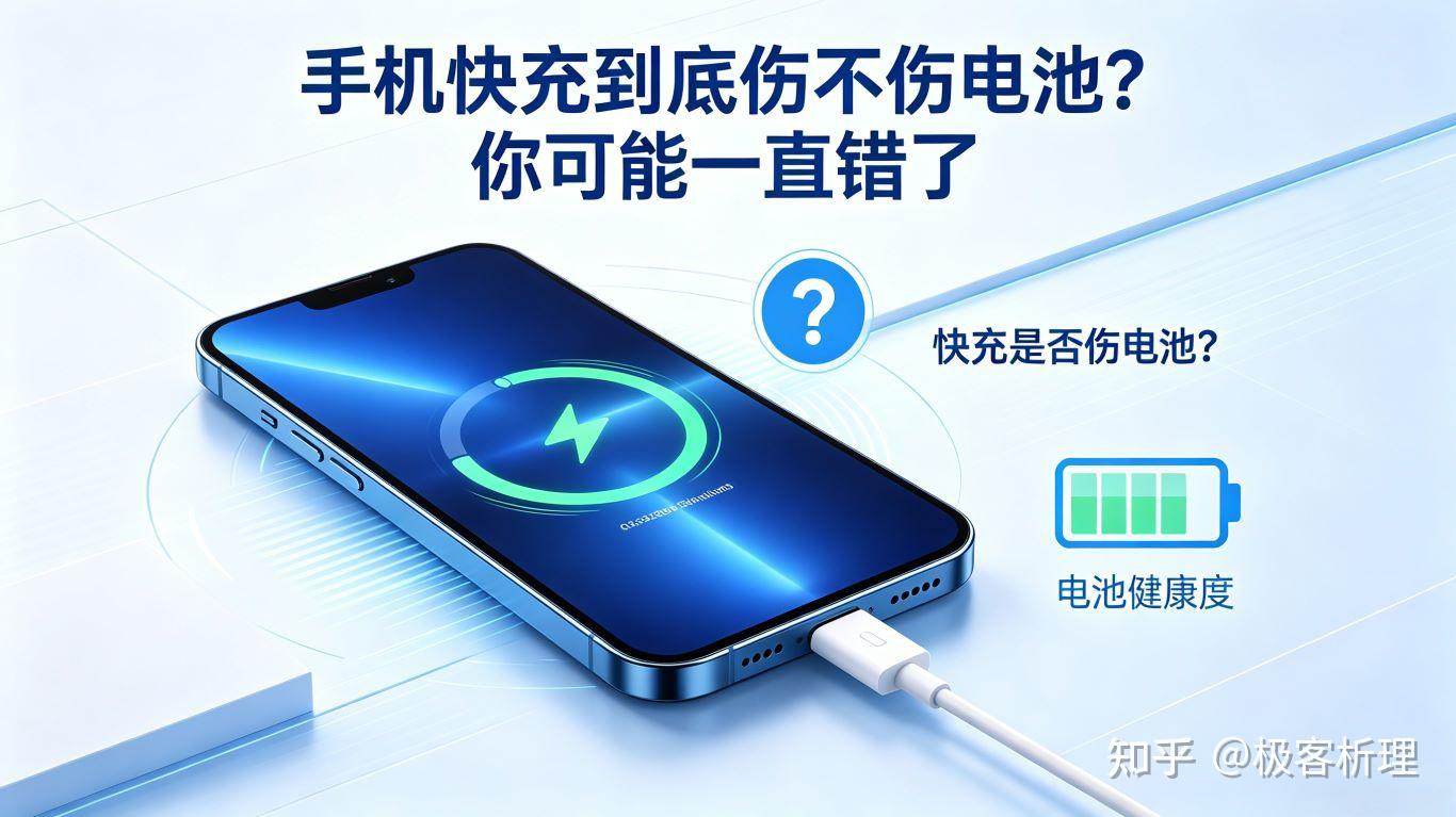 手机快充到底伤不伤电池?你可能一直错了