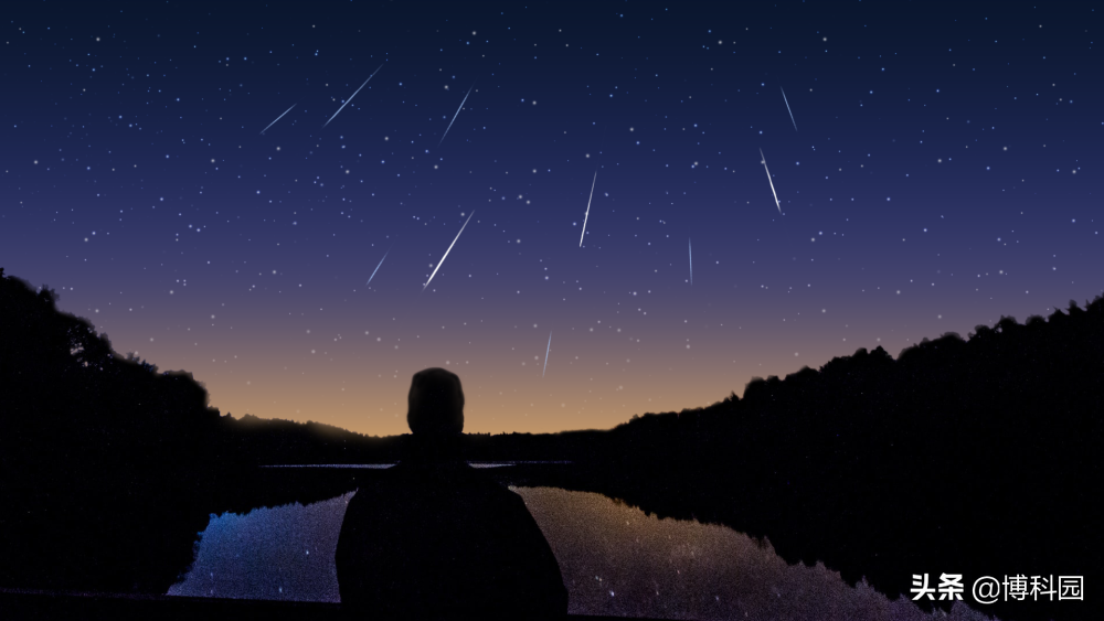 快来看流星雨:今晚3点和明晚4月22日,天琴座流星雨达到高峰期!