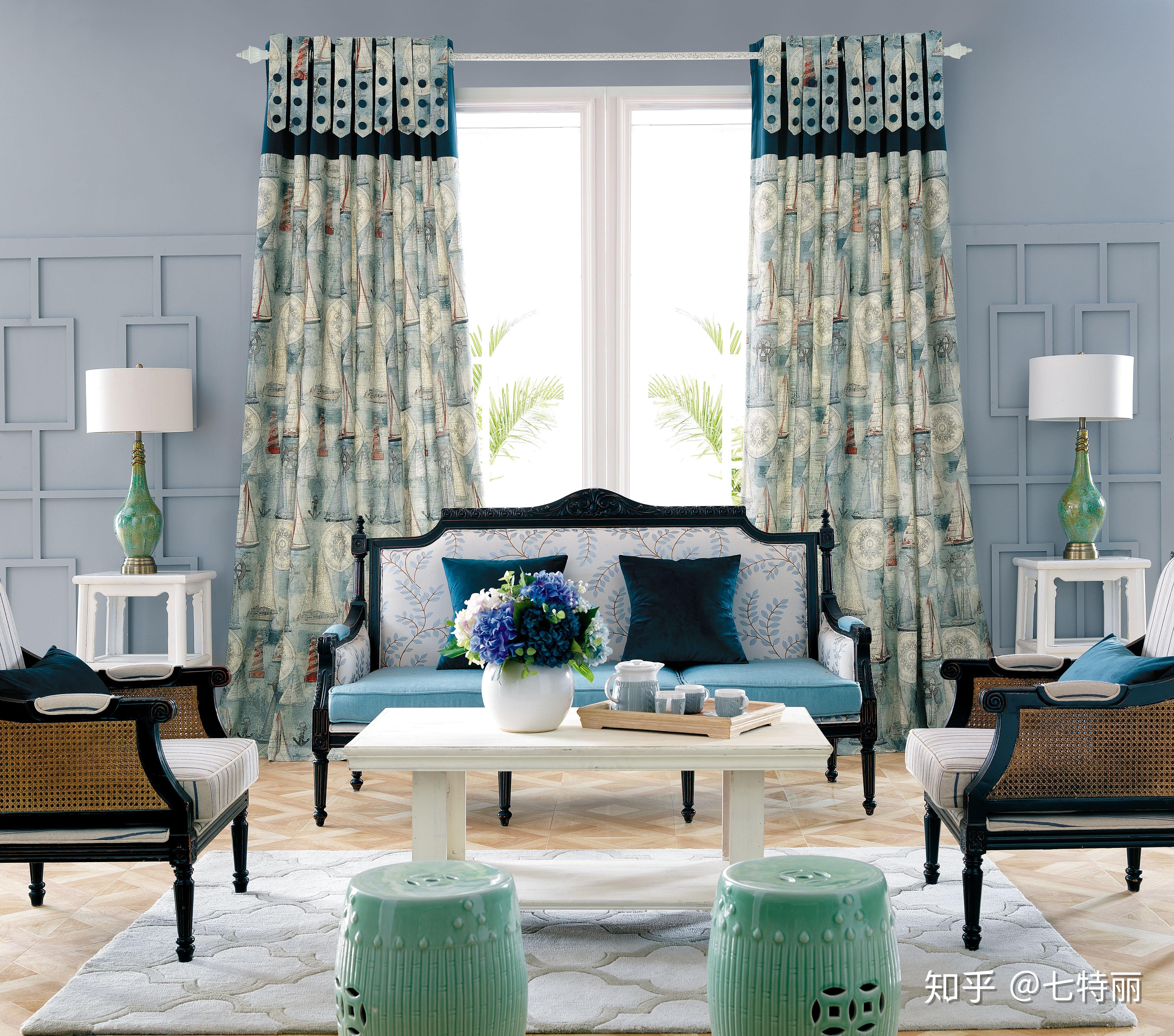 1,餐厅成品窗帘如何挑选——颜色通常来说,餐厅里的颜色会影响着我们