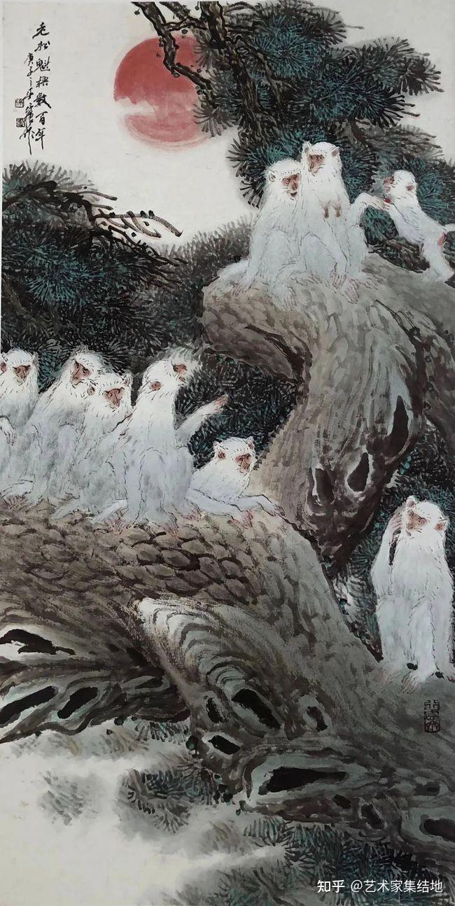 当代著名画家徐培晨百幅经典国画作品欣赏