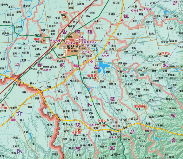 平遥城东2022规划图片