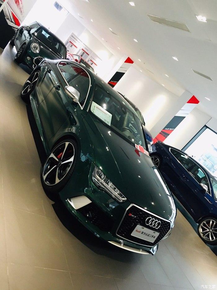 奥迪rs7古德伍德绿留念感受它的魅力吧