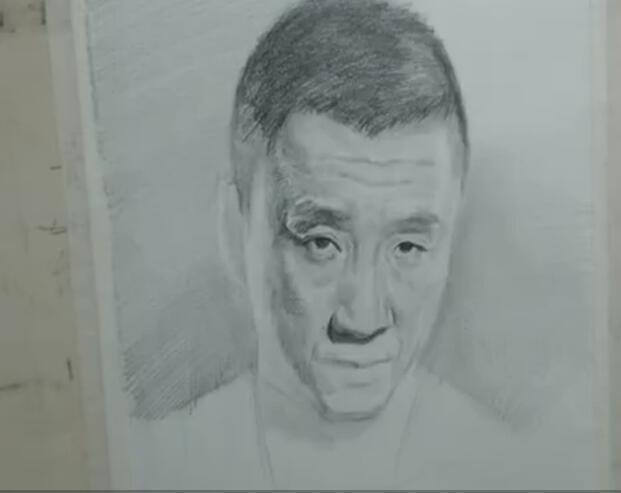 素描明星人物教程系列:孙红雷