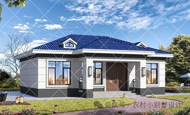 33套农村一层自建房设计图,经典户型不过时，乡村自建房设计别墅 - 知乎