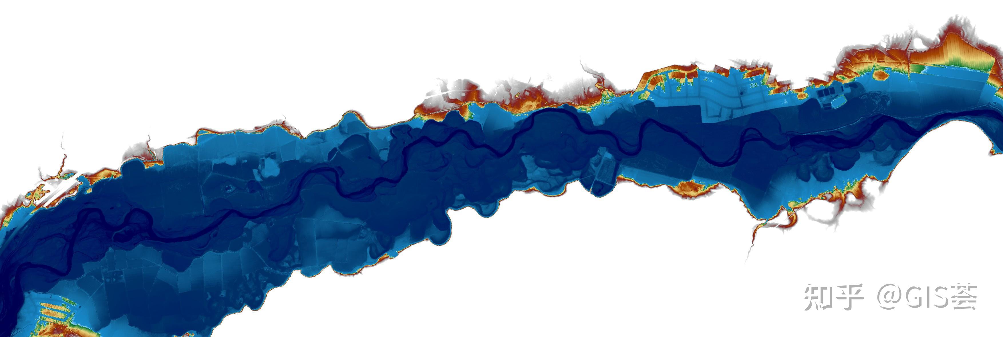 rems河流可視化十字交錯法arcgis版