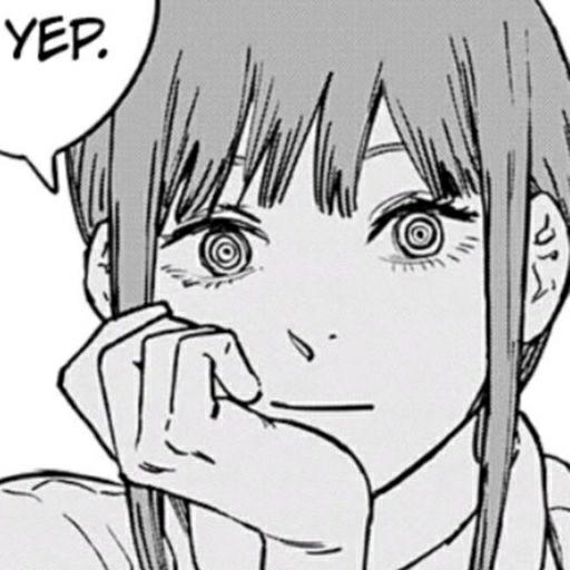 『电锯人』坏女人漫画自截·头像/背景(持续更新……)