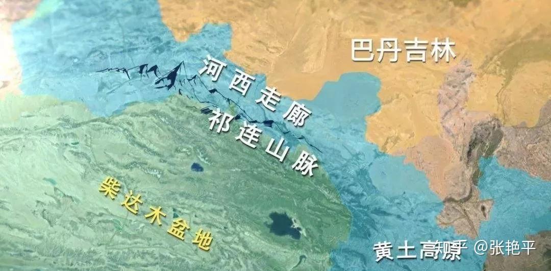 走廊:比喻连接两个较大地区的狭长地带.