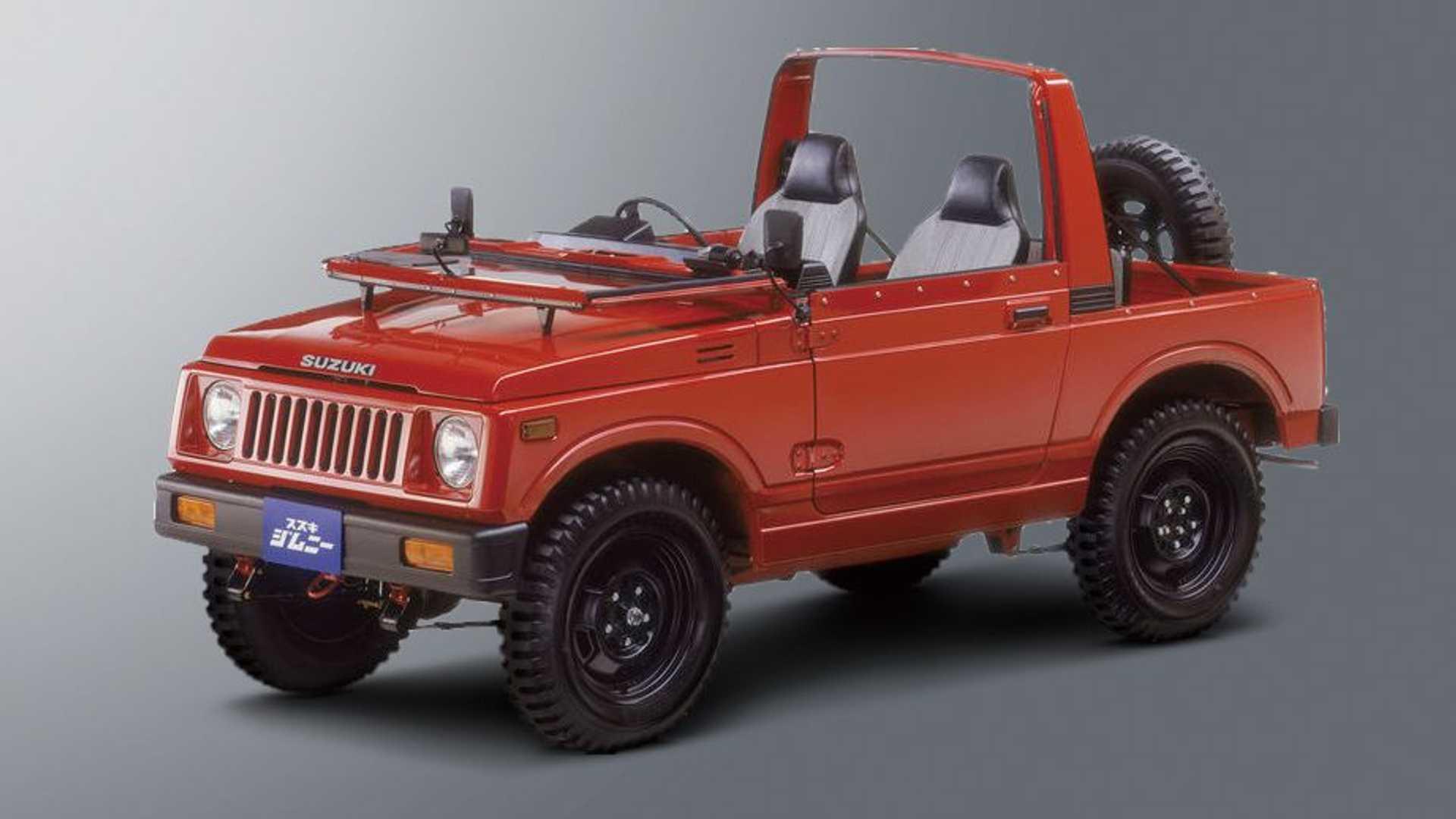 sj413(jimny 1300/ja51)以铃木武士之名进入美国市场,分为软顶敞篷